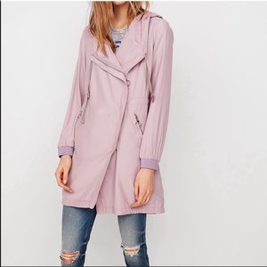 Express lilac lightweight parka